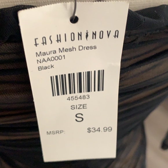 Mini Mesh Dress - Picture 8 of 8